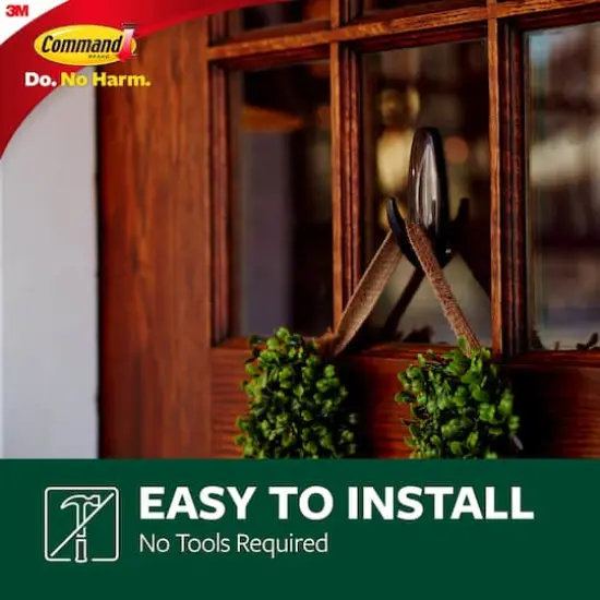 3M Command&trade; Outdoor Designer Hook with Foam Strips {7}