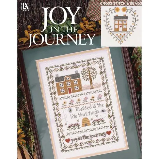 Leisure Arts&reg; Cross Stitch Joy in the Journey Book {1}