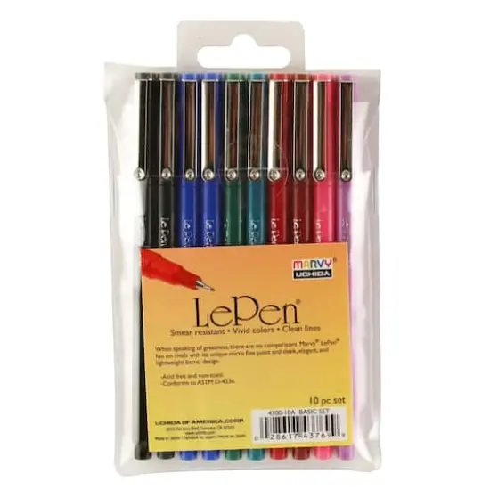 Marvy&reg; Uchida LePen&reg; Basic Colors {1}