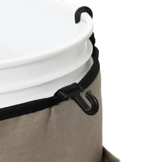 Household Essentials 19" Bucket Caddy with Trim Brown {8}