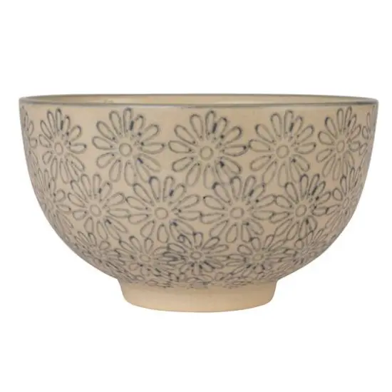 Hello Honey&reg; 4.5" Floral Mosaic Stoneware Bowl Set {11}
