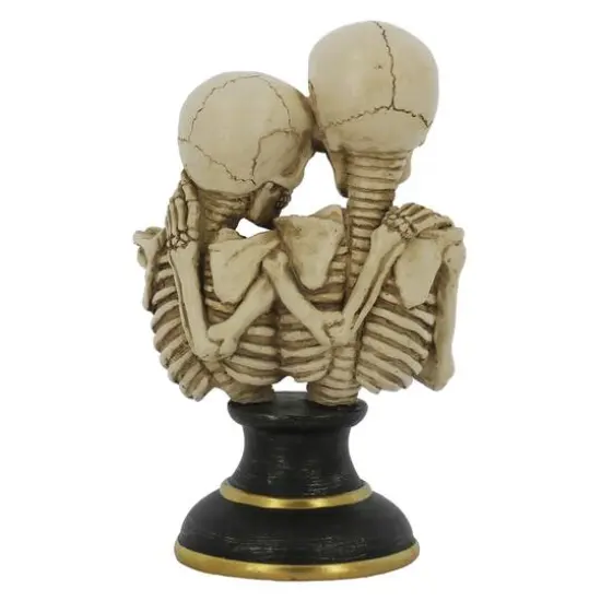 7.75" Skeleton Couple Bust Tabletop D&eacute;cor by Ashland&reg; {4}