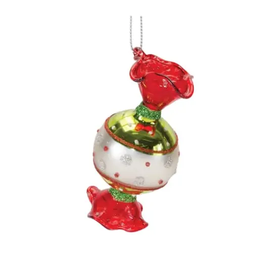 12ct. Glass Wrapped Candy Ornaments {3}