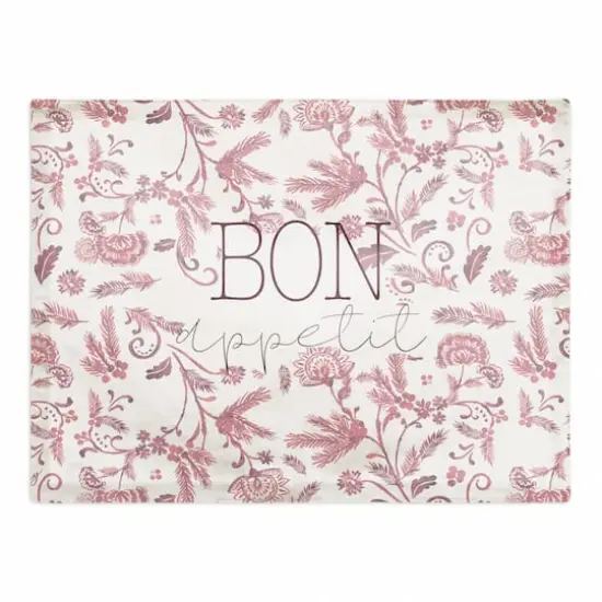 Paisley Bon Appetit 18" x 14" Cotton Twill Placemat {1}
