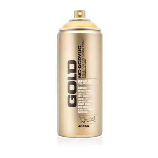 Montana&trade; Cans GOLD Transparent Spray Paint, 400mL T1220 Transparent Yellow Cab {5}
