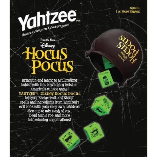 USAopoly YAHTZEE&reg;: Disney Hocus Pocus {5}