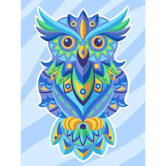 Crafting Spark Colorful Owl Diamond Painting Kit {3}