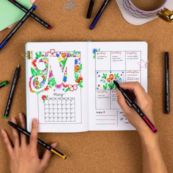 Tombow MONO 8 Color Drawing Pen Set {8}