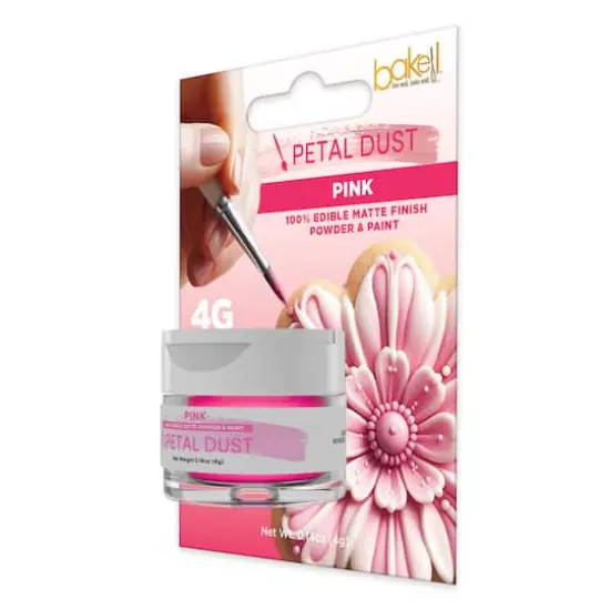 Bakell&reg; Petal Dust Edible Matte Finish Powder Pink {7}