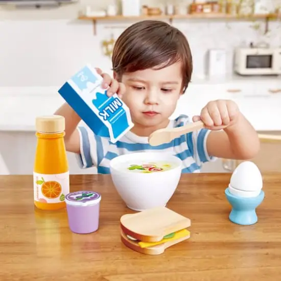 Hape Delicious Breakfast Kitchen Food Playset {3}