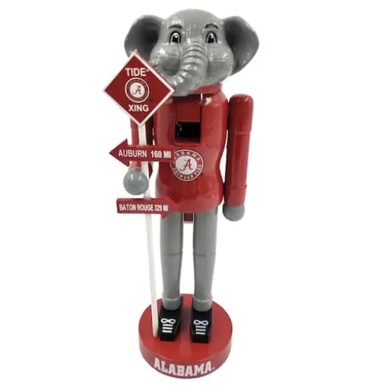 Santa's Workshop 12" Rivalry Nutcracker University of Alabama {1}