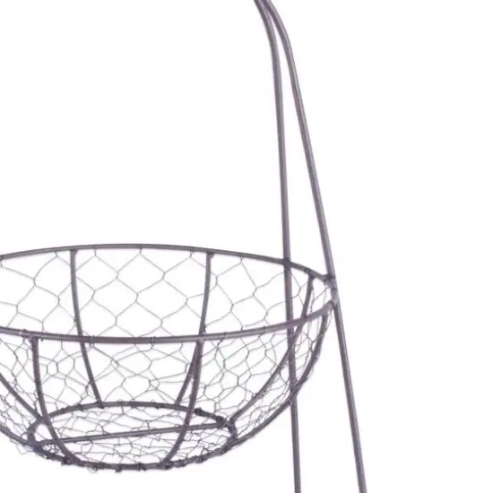 DII&reg; Bronze Chicken Wire Tiered Stand {3}