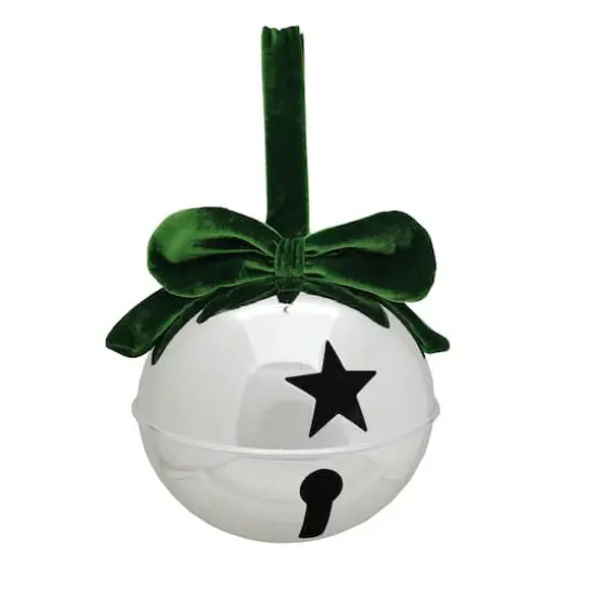 Metal Bell with Bow by Ashland® Green {1}