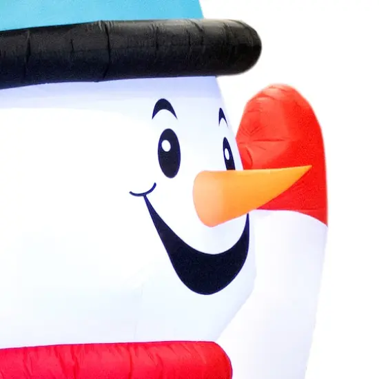 20ft. Airflowz Inflatable Colossal Snowman {9}