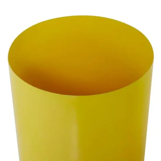 Metal Modern Planters Set Yellow {6}