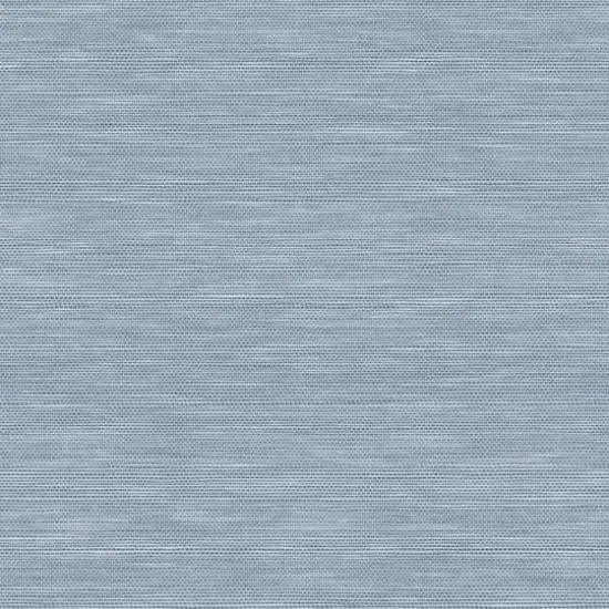 RoomMates Mr. Kate Stella Grasscloth Peel & Stick Wallpaper Dusty Blue {1}