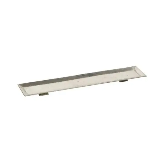 35'' Silver Aluminum Contemporary Tray {3}