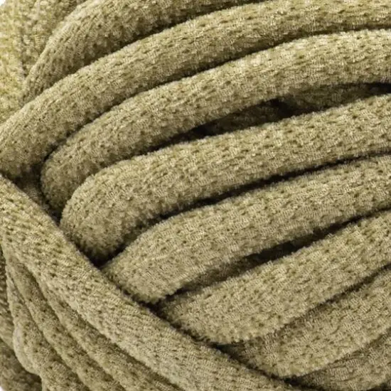 Bernat&reg; PlushBIG&trade; Yarn Khaki Green {3}