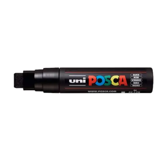 Uni Posca PC-17K Extra Broad Paint Marker Black {3}