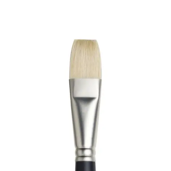 Winsor & Newton&trade; Artists' Oil Color Long Handle Flat Brush {1}