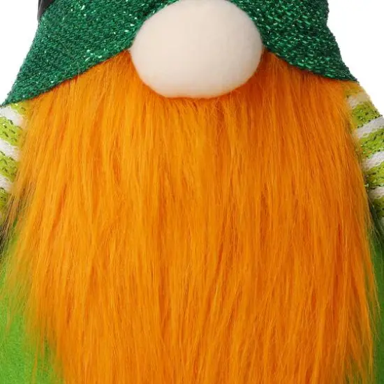 Glitzhome&reg; 25.5" St. Patrick's Fabric Standing Gnome D&eacute;cor {7}