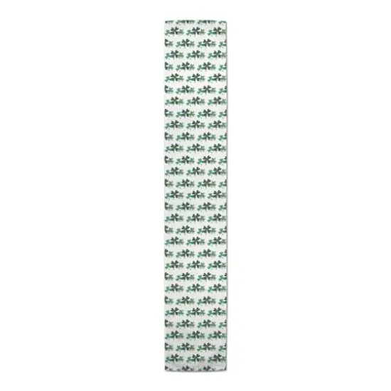 90" Shamrock Trio Poly Twill Table Runner {1}