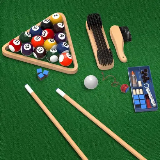 Toy Time Pool Table Accessory Kit {6}