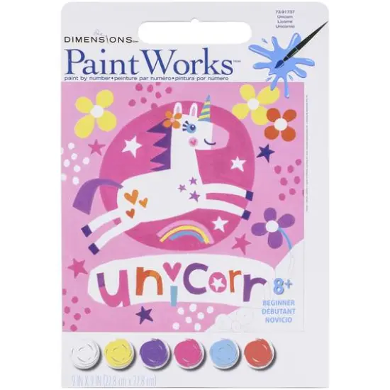 Dimensions&reg; PaintWorks&trade; Unicorn Paint-by-Number Kit {1}