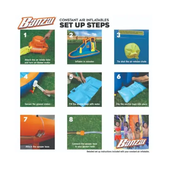 Banzai&reg; 15ft. Battle Blast Adventure Park&trade; {10}