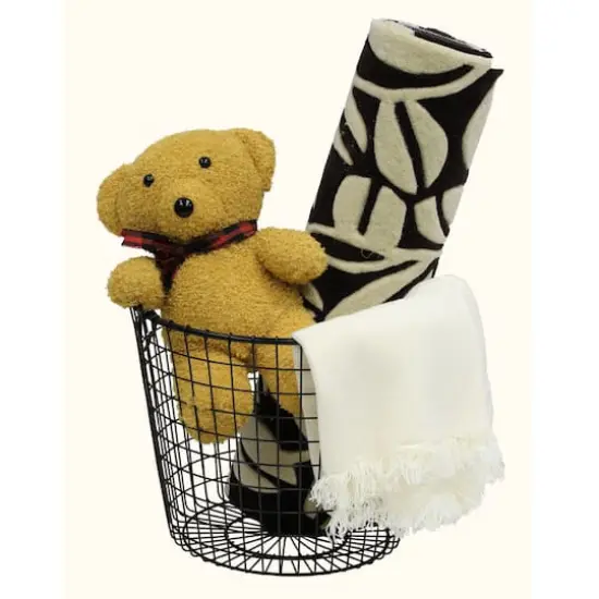 14" Stackable Metal Storage Baskets, 2ct. {4}