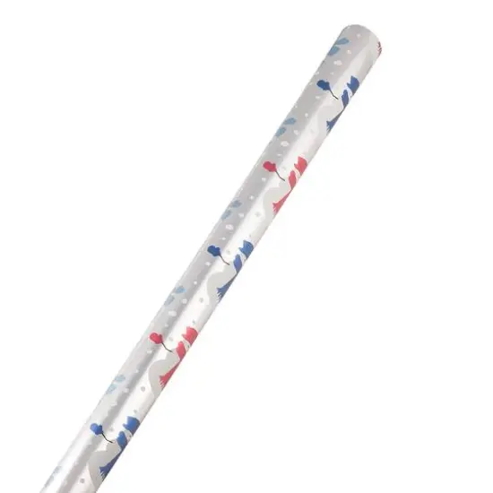 JAM Paper Chilly Snowmen Gift Wrap {5}