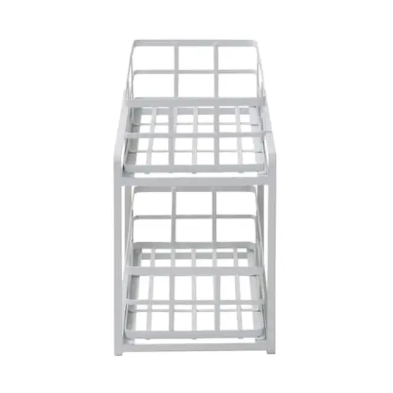 Honey Can Do White Kitchen Counter Organizer with Drawers {8}