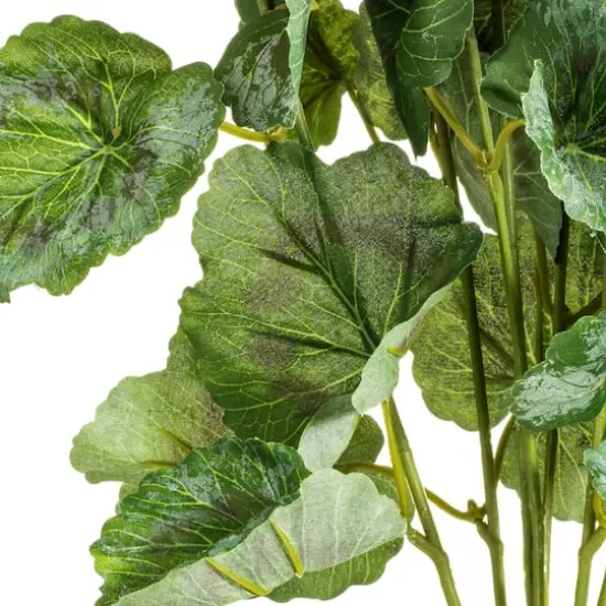 Artificial Red Geranium Bush {5}