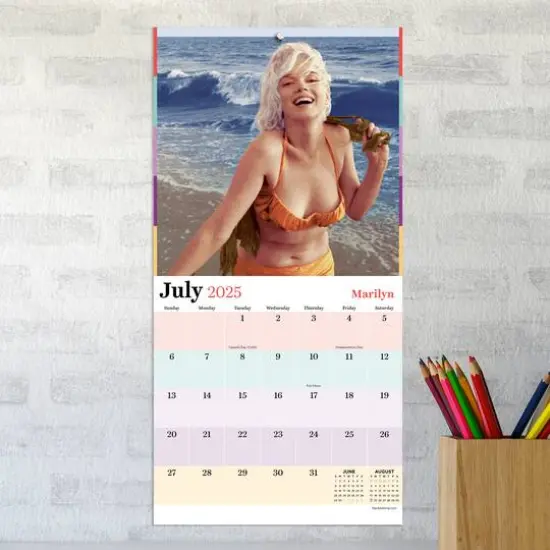 TF Publishing 2025 Marilyn Monroe Mini Calendar {5}