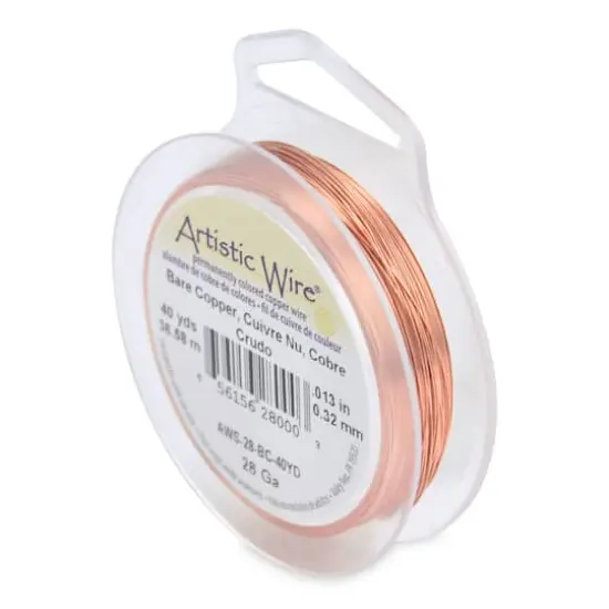 Artistic Wire&reg; 28 Gauge Tarnish Resistant Colored Copper Wire {1}