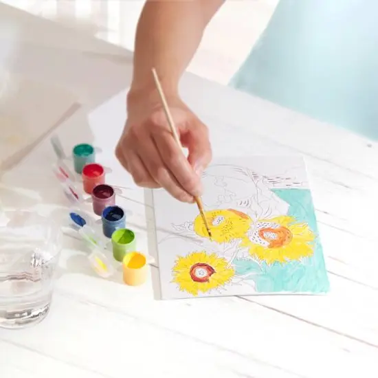 Faber-Castell Paint By Number Museum Series, Sunflowers {9}