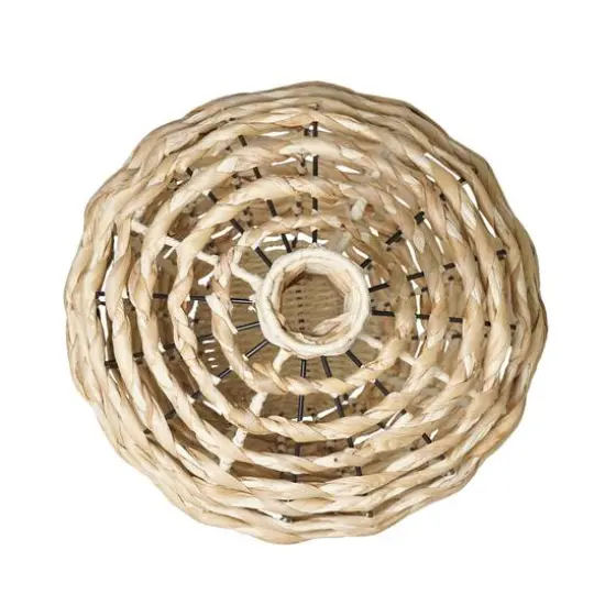 American Art Decor Turtle Grass Basket - 13.78" x 24.02" {7}