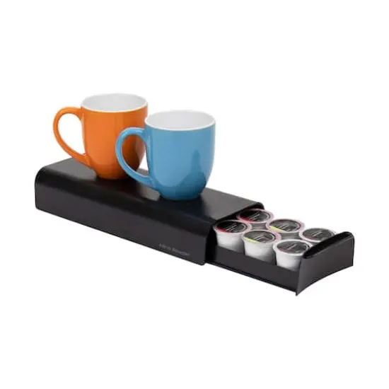 Mind Reader Black Compact Single Serve Coffee Pod Holder Coffee Station and Pod Capsule Storage Organizer {1}