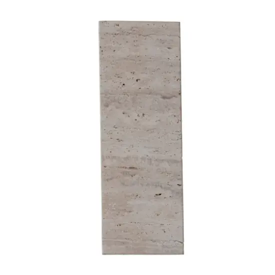 Hello Honey® Beige Scandinavian Travertine Footed Charcuterie Board {5}