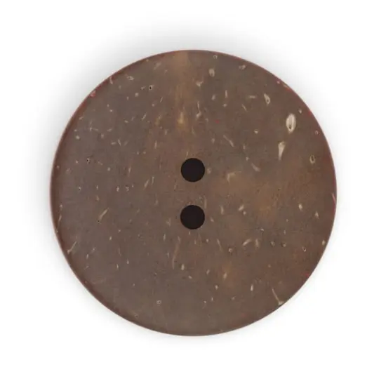 Dritz&reg; 30mm Sustainable Coconut Round Button, 3ct. Red {6}