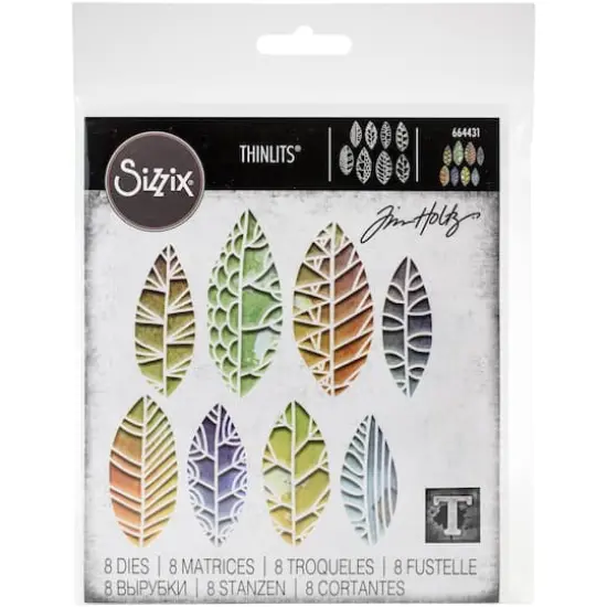 Sizzix&reg; Thinlits&trade; Cut Out Leaves Die Set by Tim Holtz&reg; {1}