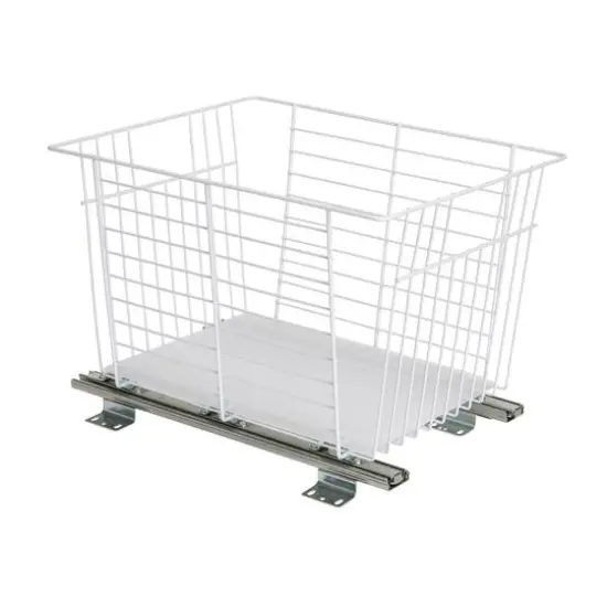 Household Essentials Glidez Sliding Vegetable Bin White {9}