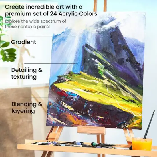 Arteza&reg; 24 Color Acrylic Paint Set {7}