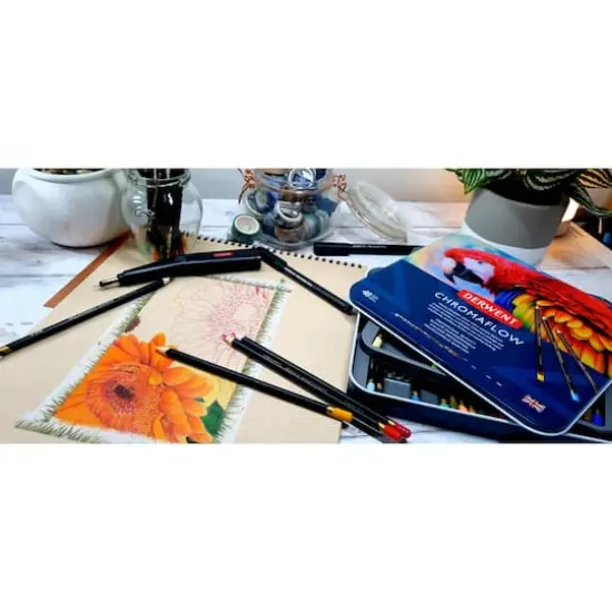 Derwent&reg; Chromaflow 48-Pencil Set {6}