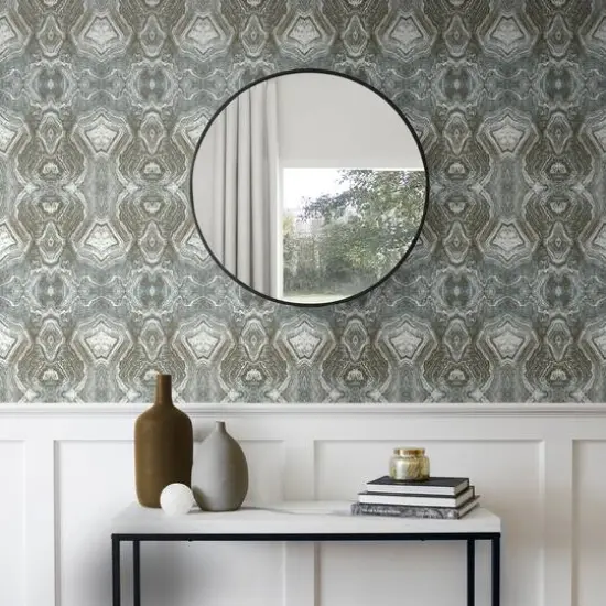 Surface Style Mineral Springs Peel & Stick Wallpaper Patina {7}