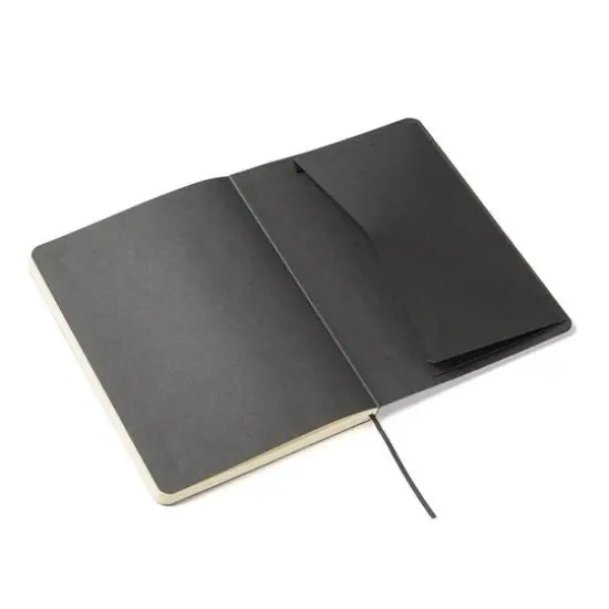 Fabriano&reg; Ispira Dotted A5 Soft-Cover Notebook Black {9}