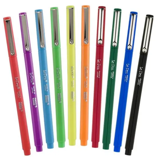 Uchida LePen&reg; 10 Color Pen Set, Neon {3}