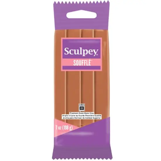 Sculpey Souffl&eacute;&trade; 7oz. Premium Oven Bake Clay Cinnamon {1}