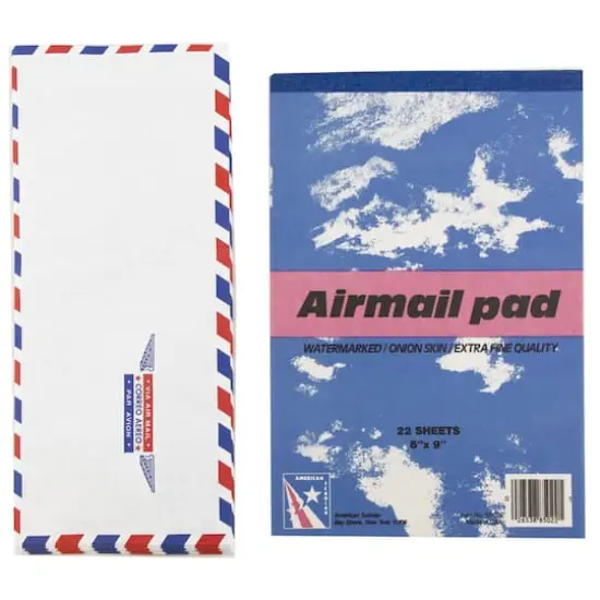 JAM Paper Small Airmail Stationery Set {1}