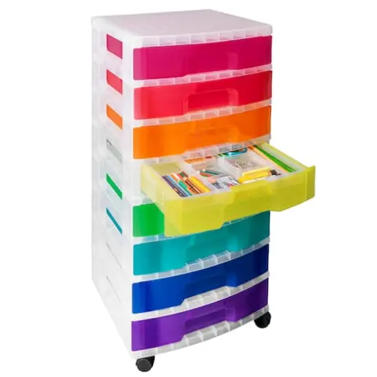 Really Useful Boxes&reg; 8 Drawer Rolling Cart {6}